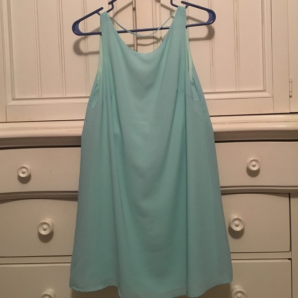 Backless dress from Tobi