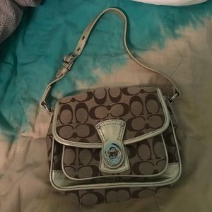 Mini authentic Coach handbag (never been used)