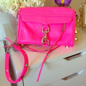 💎SALE TODAY Rebecca Minkoff Mini Mac in Neon Pink