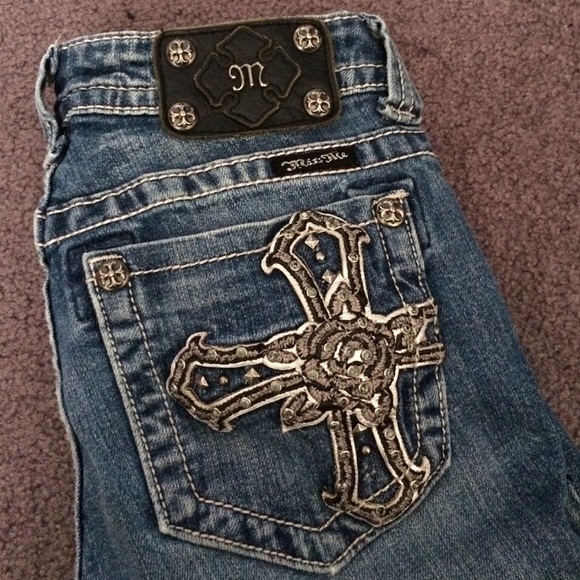 Miss me boot cut jeans size 26 - Picture 2 of 4