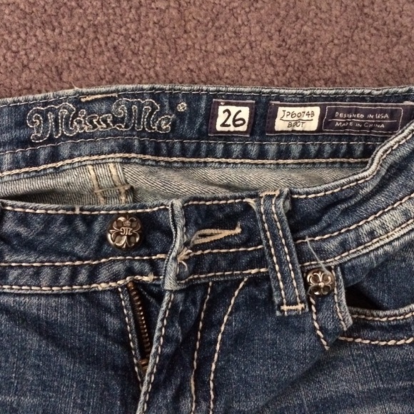 Miss me boot cut jeans size 26 - Picture 4 of 4