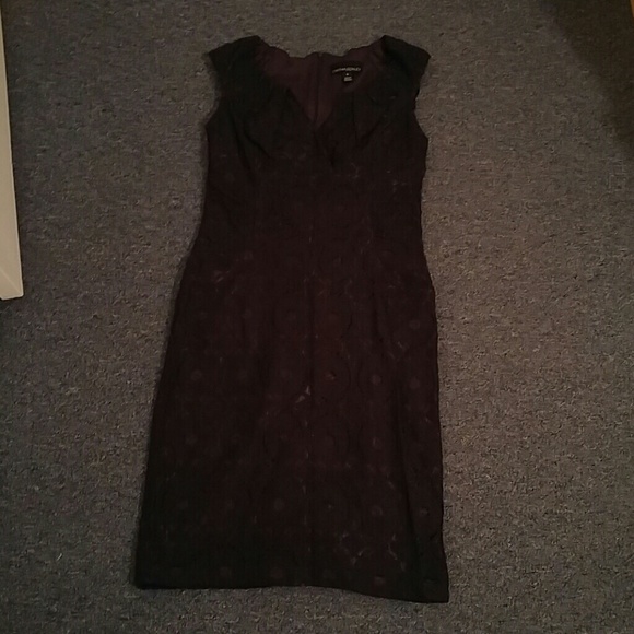 Black lace dress