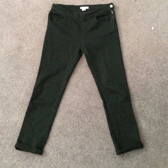 Cotton On black jeans with side button and zipper - Picture 2 of 4