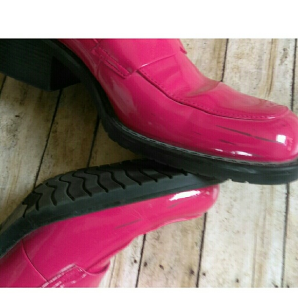 🚫SOLD🚫 Pink Patent Sam & Libby Penny Loafers - Picture 4 of 4