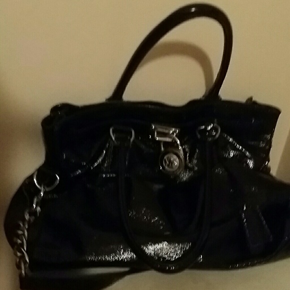 MK Soft Patent leather handbag