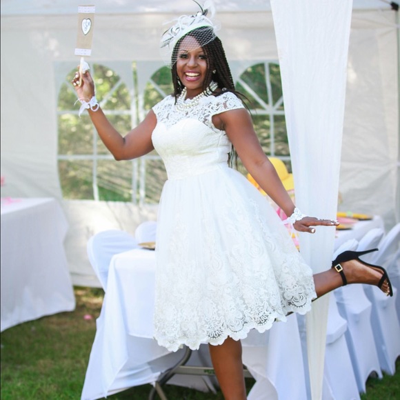 Chi Chi London white dress