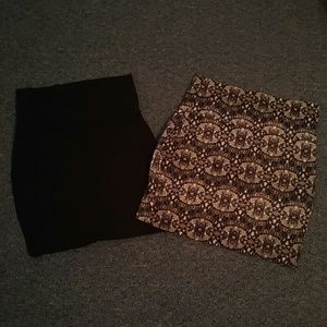Mini pencil skirt