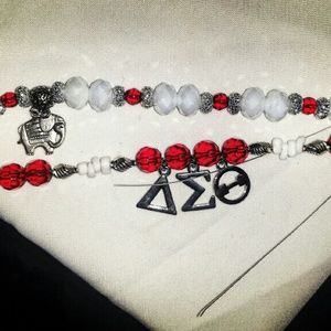 Sorority charm bracelets