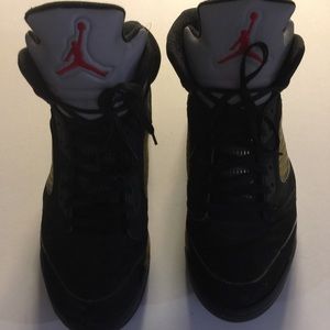 Air Jordan 5's Black