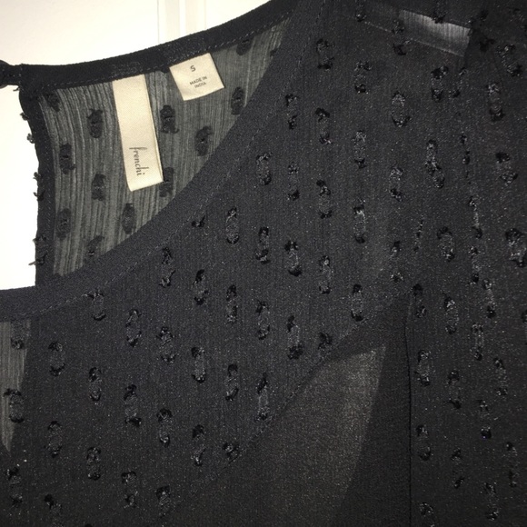 Sheer black holiday dress from Anthropogie - Picture 3 of 4