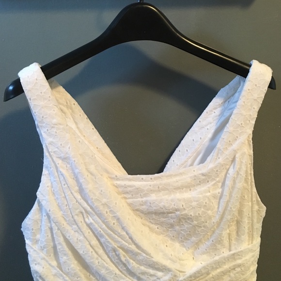 White floral less dress from Express - Picture 2 of 4