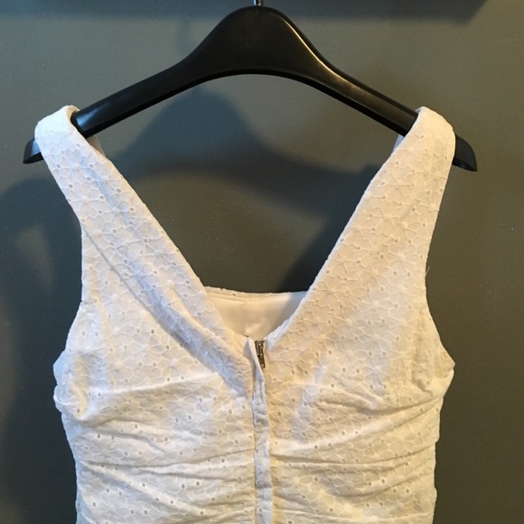 White floral less dress from Express - Picture 4 of 4