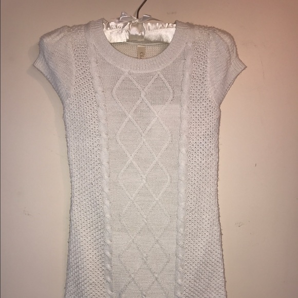 ✨ Glittery Sweater Dress