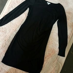 Tildon long sleeve black dress