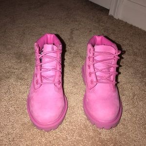 Timberland Shoes - 100% Authentic toddlers size 9 Pink Timberland Timberland Shoes - 100% Authentic toddlers size 9 Pink Timberland