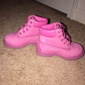 Timberland Shoes - 100% Authentic toddlers size 9 Pink Timberland Timberland Shoes - 100% Authentic toddlers size 9 Pink Timberland