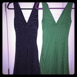 Twin Polka Dot Dresses 👗