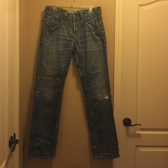 straight leg mek jeans