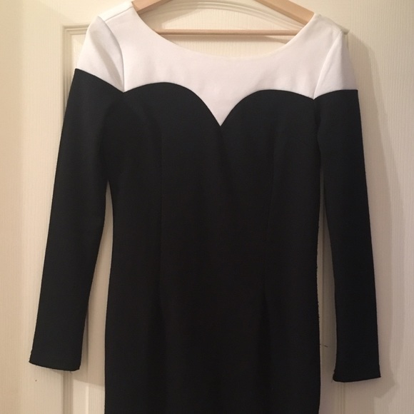 Black & White Mini Dress