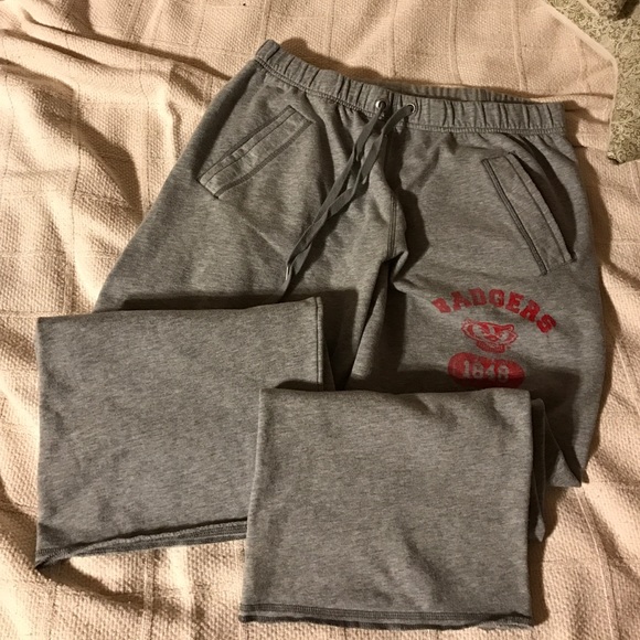Victoria's Secret PINK Badgers Sweatpants Small