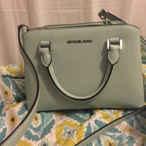 Michael Kors handbag - robin egg blue - like new