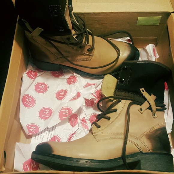 Matisse Tan "Mechanic" boot