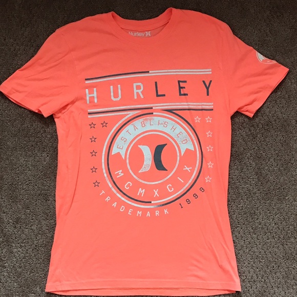 Orange Hurley Shirt