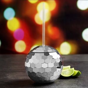 20oz Silver Disco🌐Ball Party🎉Club Cup Tumbler🍾