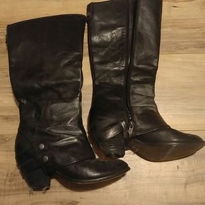 Authentic fergi knee high boots