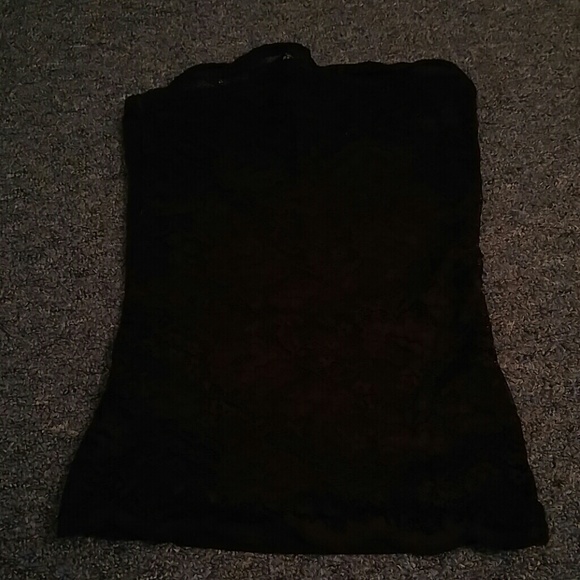 Lace tube top