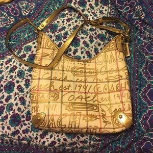 Leather Coach Purse