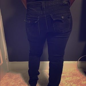Black true religion jeans