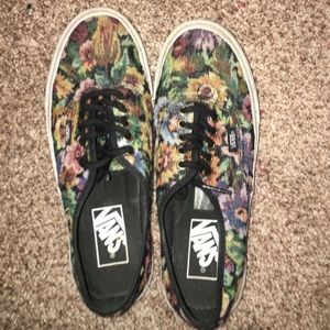 Floral vans