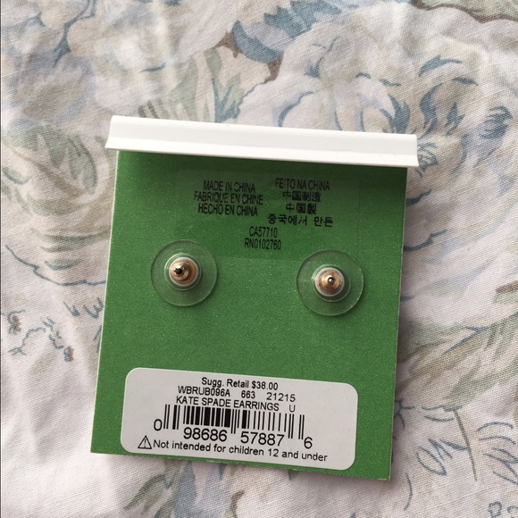 Kate Spade Glitterbug Earrings - Picture 2 of 4