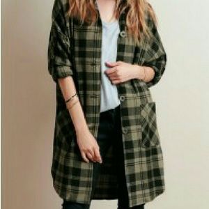 Oversized Plaid Shirt