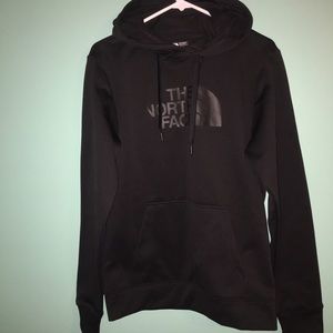 black north face hoodie