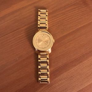 Gold Movado Bold watch