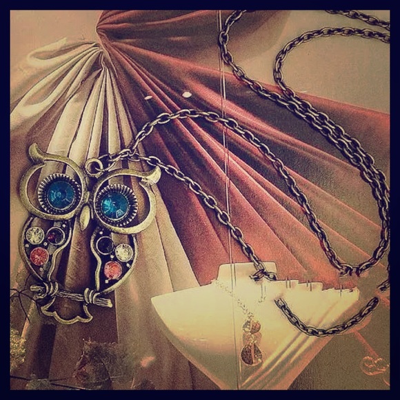 Owl Statement Necklace