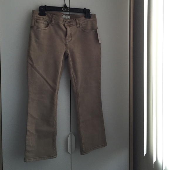 Cropped Free People jeans
