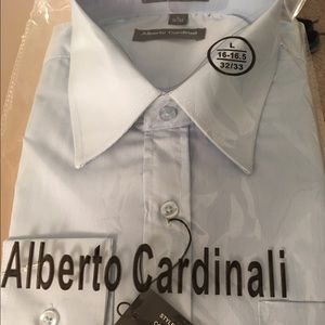 Brand New Light Blue Men's Dress Shirt