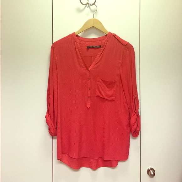 Zara Flowy Blouse