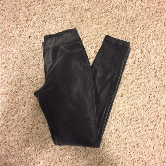 Sale! Gray corduroy leggings