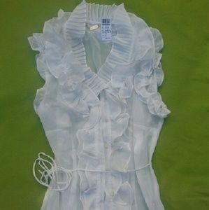 Ali & Kris ruffle tank