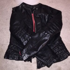 Leather jacket