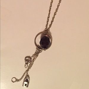 Nicklace with hanging pendants