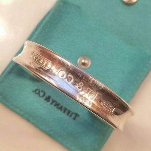 Tiffany & Co. Sterling 1837 Sterling silver cuff