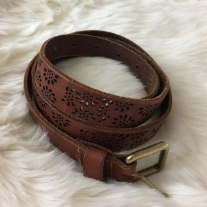 American eagle leather belt