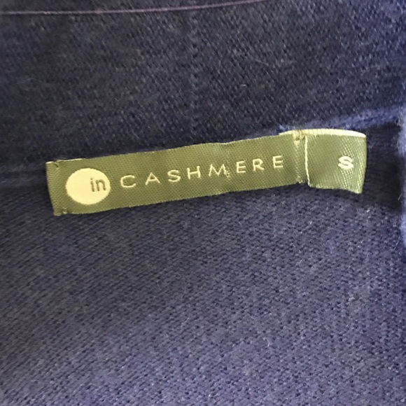 Purple Ruffly Cashmere Cardigan - Picture 2 of 2