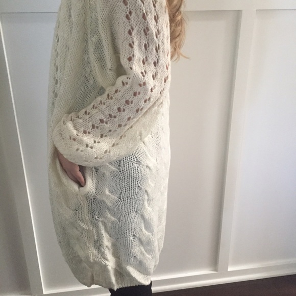 LAST//Cable Knit Cardi - Picture 2 of 6