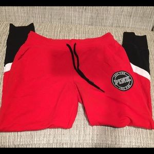 Red Joggers